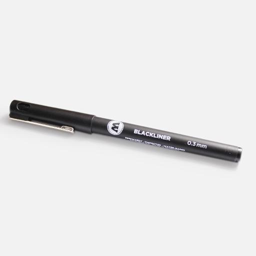 MOLOTOW Permanent Blackliner Pen 0.3mm