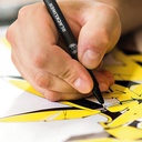 MOLOTOW Permanent Blackliner Pen 0.4mm