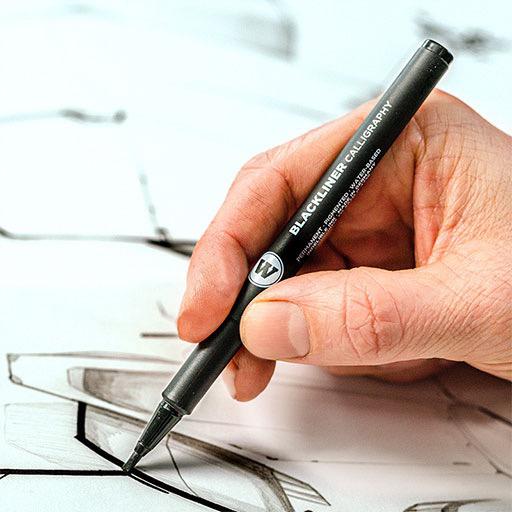 MOLOTOW Permanent Blackliner Pen Calligraphy