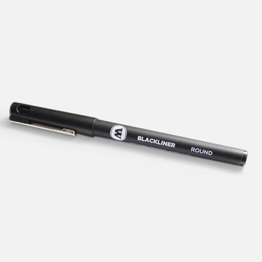 MOLOTOW Permanent Blackliner Pen Round