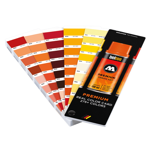 MOLOTOW Premium Real Color Card ,