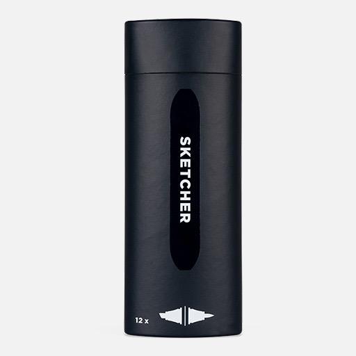 MOLOTOW Sketcher Twin Marker Grey Set 1 x 12