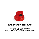 MOLOTOW Spray Paint Cap Flat Jet Artist 2 (Red & Black)
