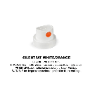 MOLOTOW Spray Paint Cap Silent Fat (White & Orange)