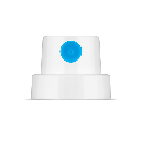 MOLOTOW Spray Paint Cap Smooth Soft (White & Blue)