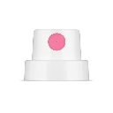MOLOTOW Spray Paint Cap Super Fat (White & Pink)