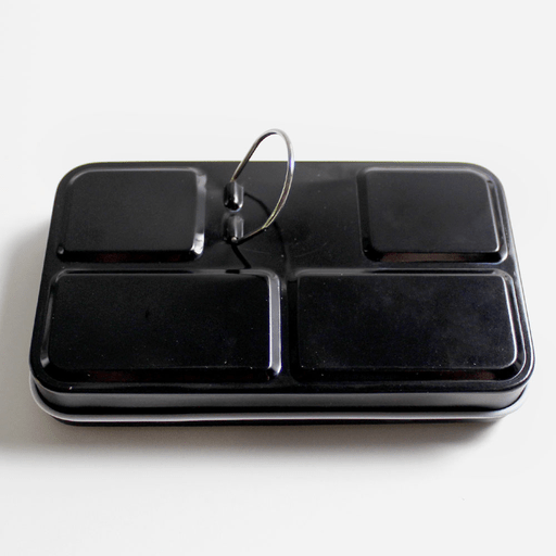 MUNGYO Empty 12 Slot 1/2 Pan Metal Case