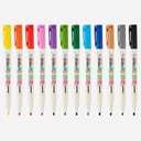 MUNGYO Permanent Fabric Marker Set x 12