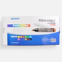 MUNGYO Power Liner Permanent Marker Set x 12