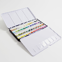 MUNGYO Professional Watercolor Paint 1/2 Pan Set x 48