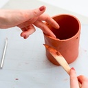 MUNGYO Sculpt Air Dry Clay 500g Peach