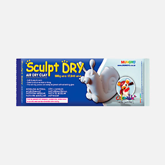 MUNGYO Sculpt Air Dry Clay 500g White