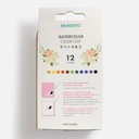 MUNGYO Watercolor Color Chip Set x 12