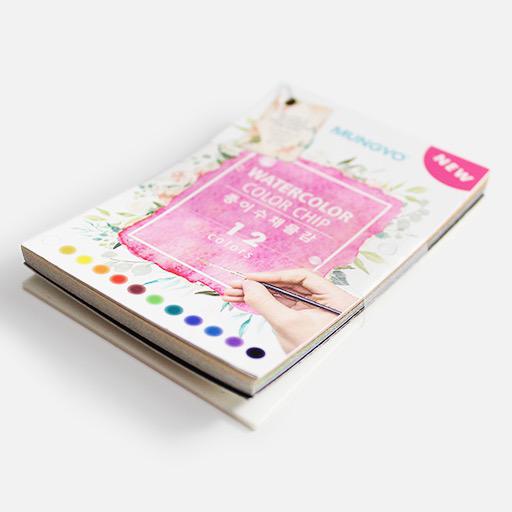 MUNGYO Watercolor Color Chip Set x 12