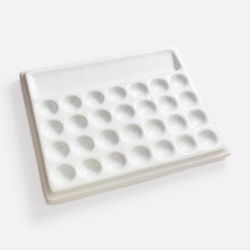 OVJ 28-Well Porcelaine Palette
