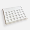 OVJ 28-Well Porcelaine Palette