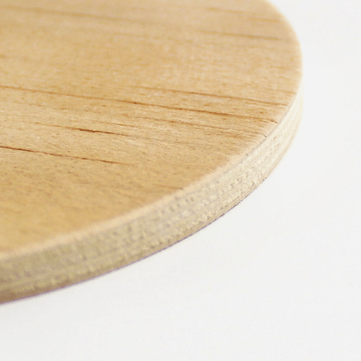 OVJ Basswood Circle Plywood 5mm x 30cm