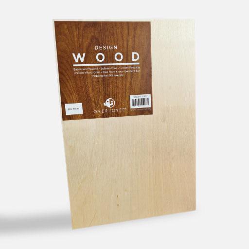 OVJ Basswood Wood Panel 2cm x 20cm x 30cm