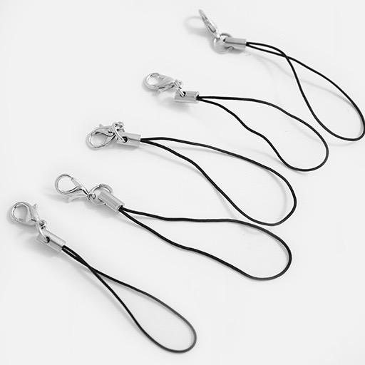 OVJ Black Phone Strap x 100