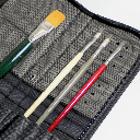 OVJ Canvas Long 10-Brush Case