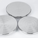 OVJ Stainless Steel Pottery Turntable 20cm