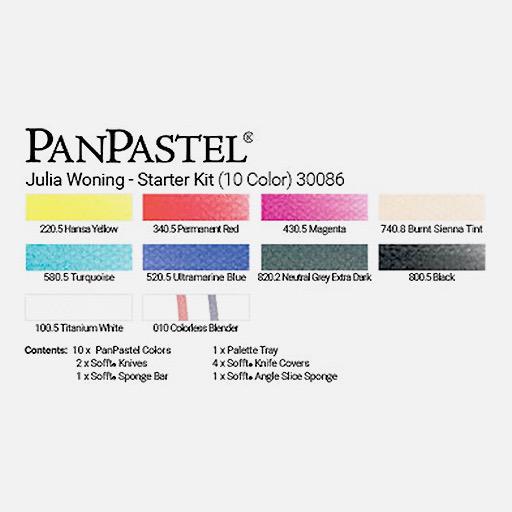 PANPASTEL Artist Pastel Combination Julia Woning - Book Set x 10