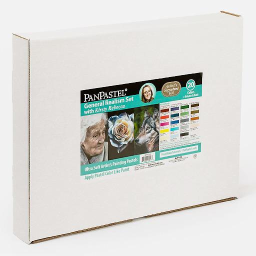 PANPASTEL Artist Pastel General Realism Kirsty Rebeccase Set x 20