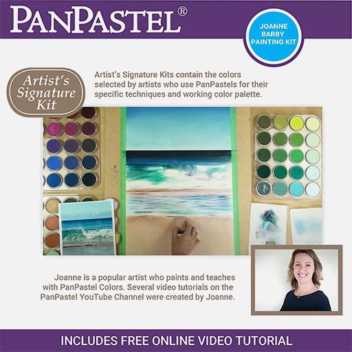 PANPASTEL Artist Pastel Joanne Barby Seascape Painting Set x 20