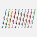 PENTEL Hybrid Dual Metallic Roller Pen Set x 10