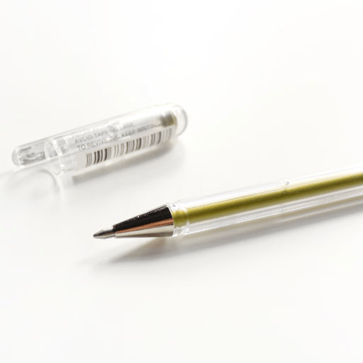PENTEL Hybrid Roller Pen Gold