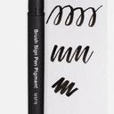 PENTEL Pigment Brush Sign Pen Set x 4