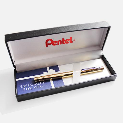 PENTEL Rolling Writer Roller Pen 0.8mm Gold