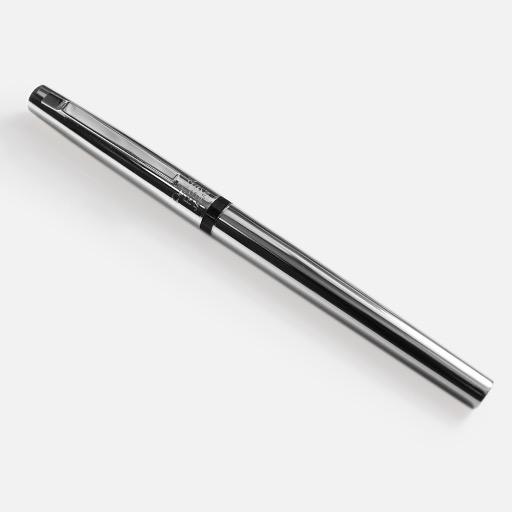 PENTEL Rolling Writer Roller Pen 0.8mm Silver