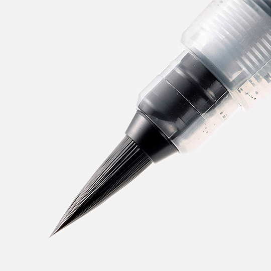 PENTEL Standard Medium Brush Pen Black