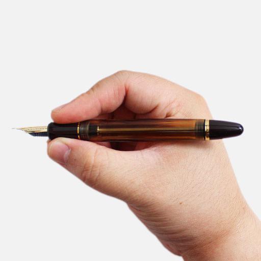 PILOT Custom 823 Amber Fountain Pen 14K Gold Medium
