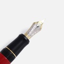 PILOT Custom Urushi Vermilion Fountain Pen 18K Gold Fine-Medium