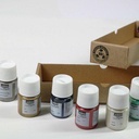 PEBEO Fantasy Moon Marble Paint 20ml Set x 6