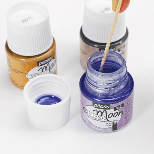 PEBEO Fantasy Moon Marble Paint 45ml 26 Ebony
