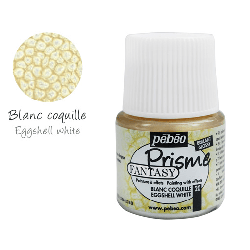 PEBEO Fantasy Prisme Honeycomb Paint 45ml 20 Eggshell White