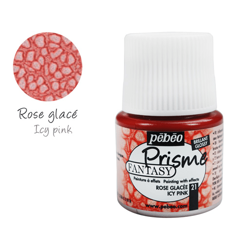 PEBEO Fantasy Prisme Honeycomb Paint 45ml 21 Icy Pink