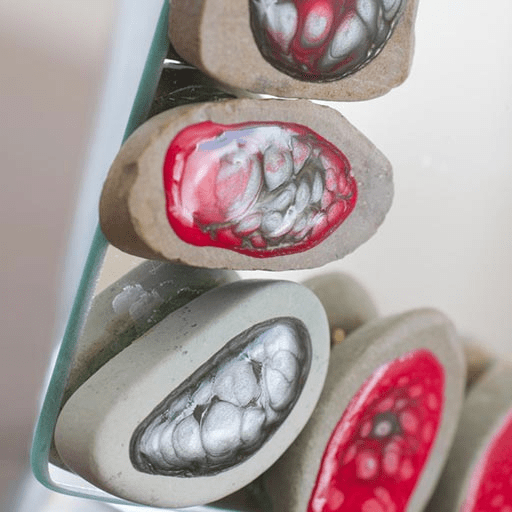 PEBEO Fantasy Prisme Honeycomb Paint 45ml 28 Bluish Pink