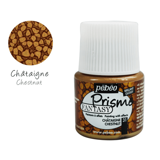 PEBEO Fantasy Prisme Honeycomb Paint 45ml 31 Chestnut