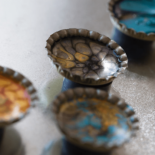 PEBEO Fantasy Prisme Honeycomb Paint 45ml 32 Antique Gold