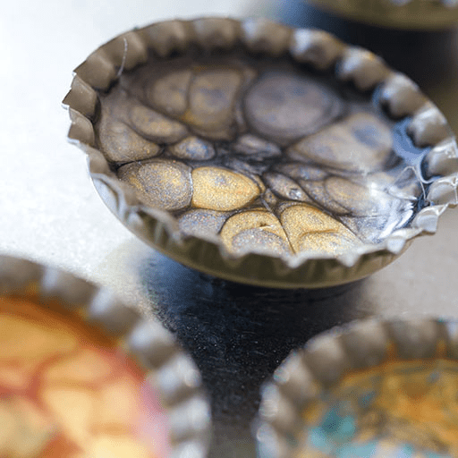 PEBEO Fantasy Prisme Honeycomb Paint 45ml 32 Antique Gold