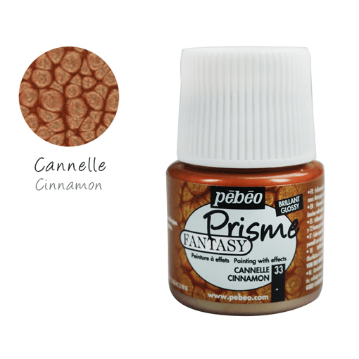 PEBEO Fantasy Prisme Honeycomb Paint 45ml 33 Cinnamon