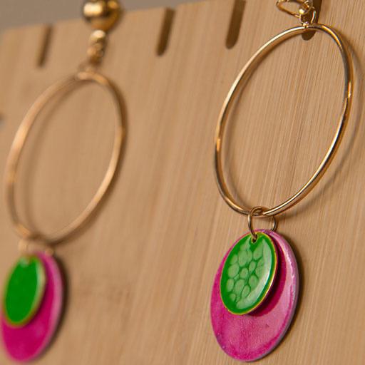 PEBEO Fantasy Prisme Honeycomb Paint 45ml Fluorescent Green