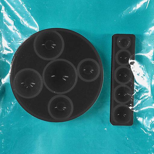 PEBEO Gedeo Silicone Mould Semi Sphere