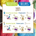 PEBEO Gouache Paint Powder 100g Violet