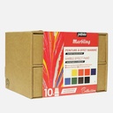 PEBEO Marbling Paint 45ml Set x 10