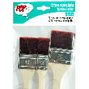 PEBEO Pop Art Brown Polyamide Spalters Brush Set x 3